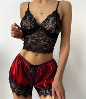 （情趣内衣）羞羞宝贝性感蕾丝公主睡衣装（酒红色）